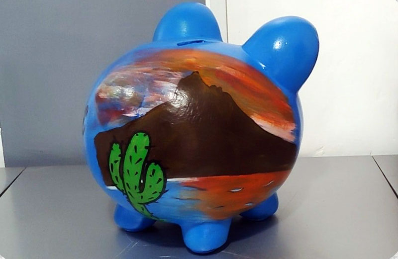 Alcancías Hilo Rosa Hermosillo