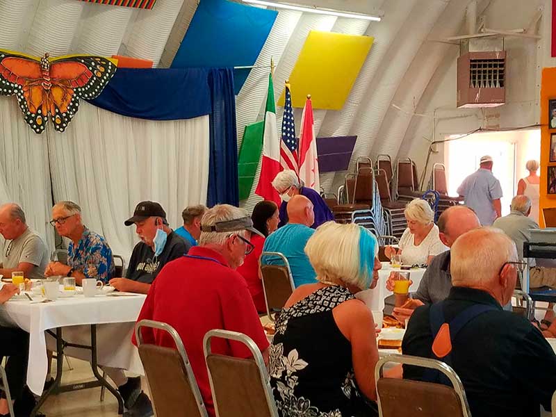 Comedor del Club Deportivo Bahía de Kino