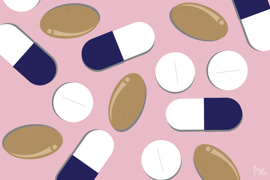 Antidepresivos. Ilustración por Manolo Barrios.