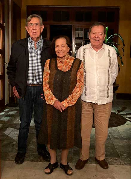 Ifigenia Martínez, Cuauhtémoc Cárdenas y Porfirio Muñoz Ledo