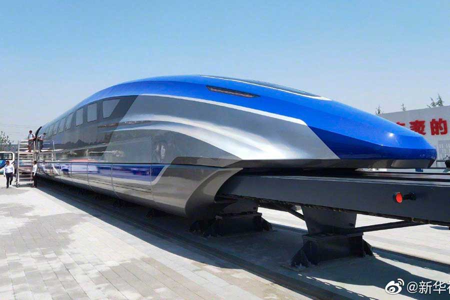 La tecnología de este nuevo tren en China le permite viajar a 600 km/h