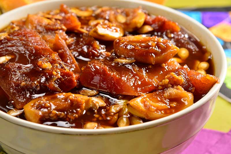 Dulce de calabaza o calabaza enmielada