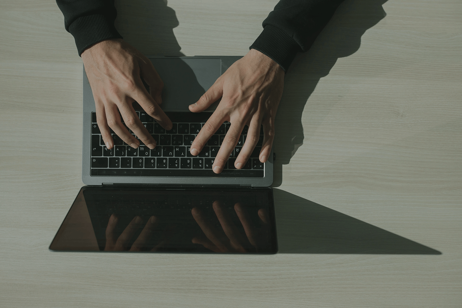 A security expert working on the website