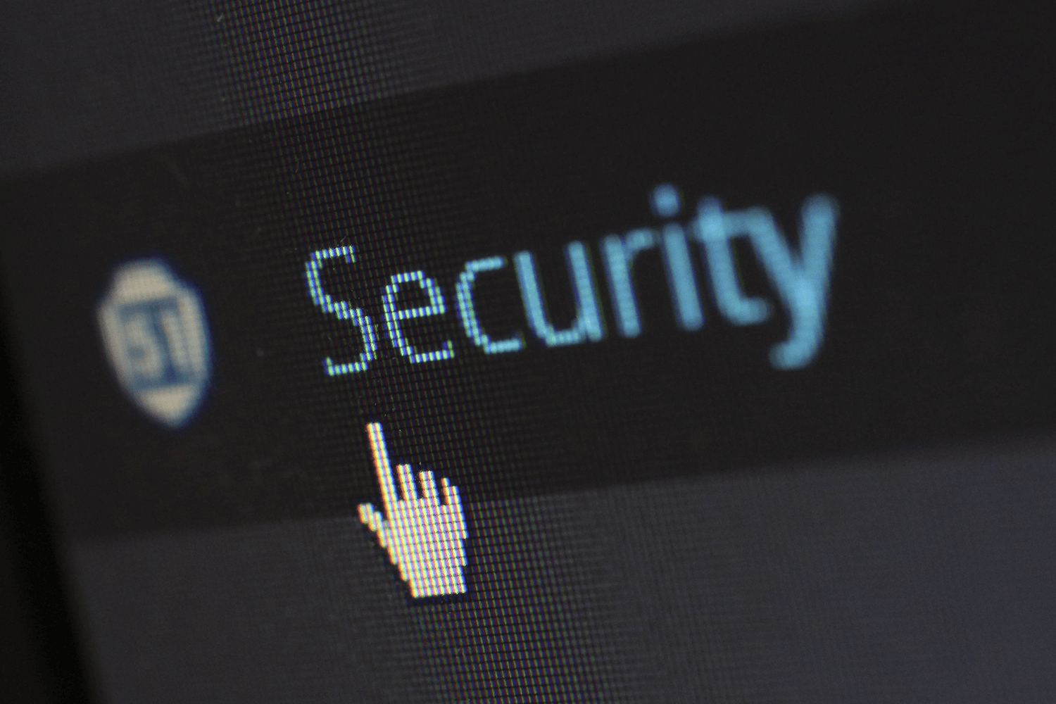 A site protected by website security