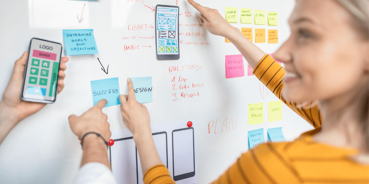 An image showing a well-organized website layout with clear navigation and easy interaction, which exemplifies what makes a good website design