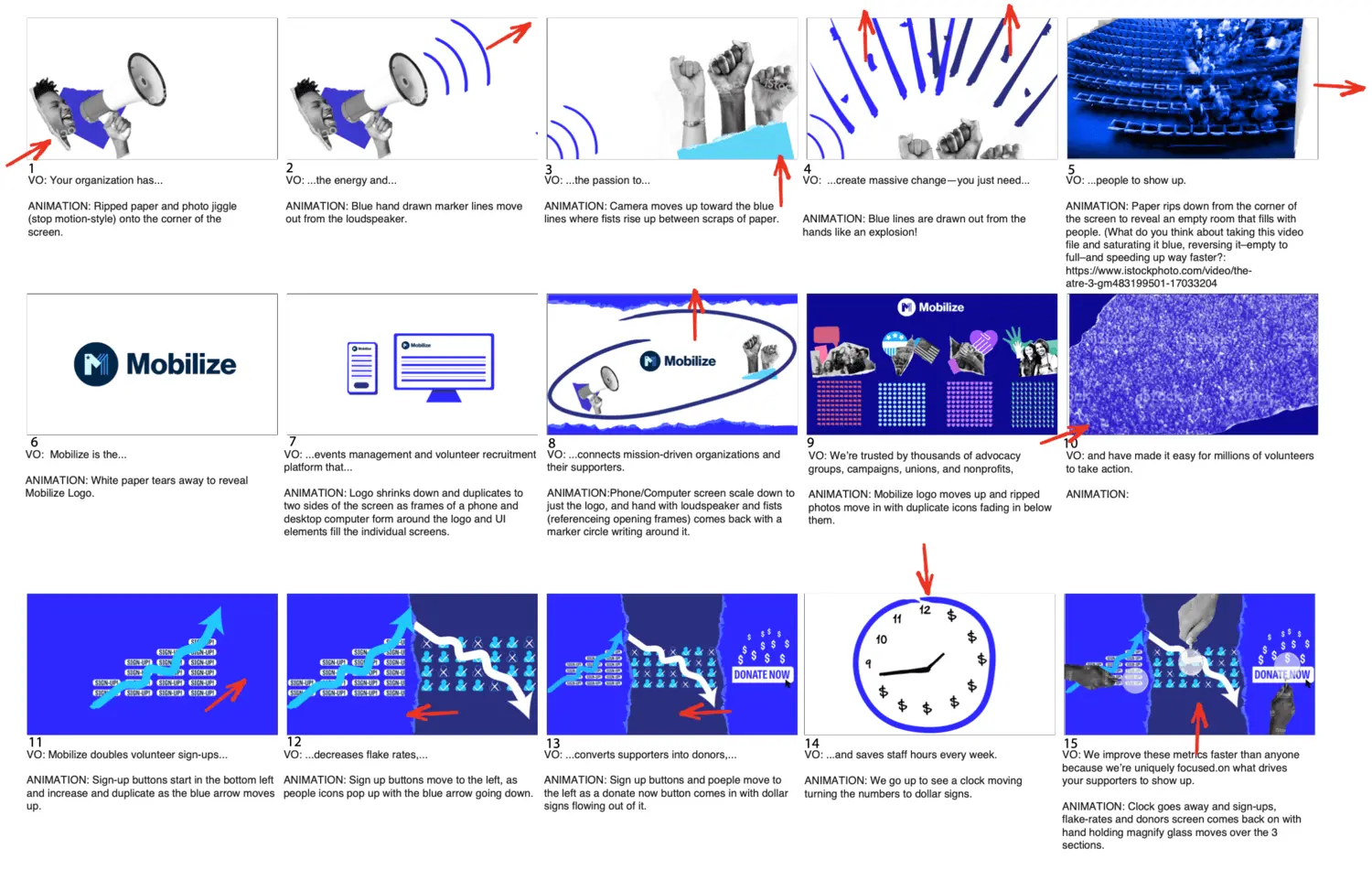 Storyboard Iterations