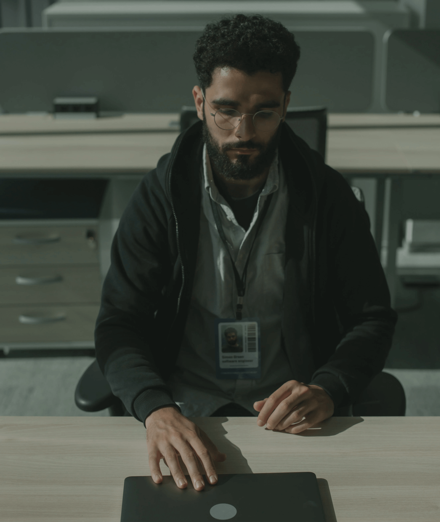 A security expert working on website security