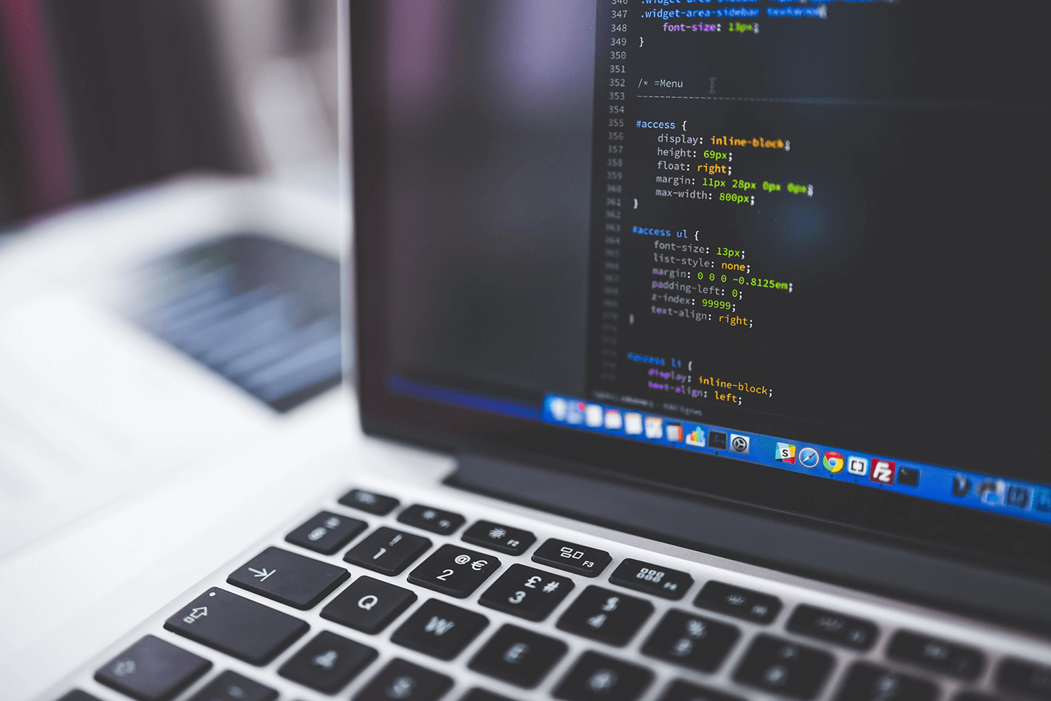 A computer with a performance monitoring tool open