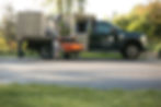 LaurelRock crew unloading plants and materials from a work truck