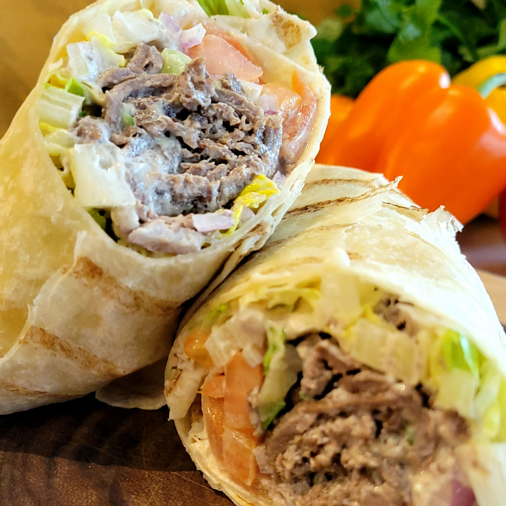 Greek Steak Wrap