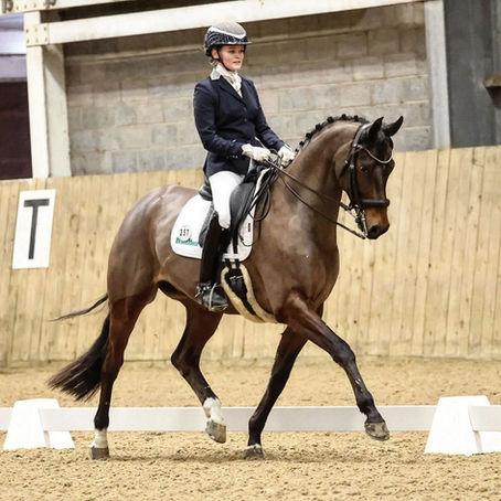 Winning at Prix St. George with 70%