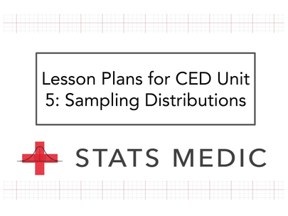 Lesson Plans for CED Unit 5: Sampling Distributions 