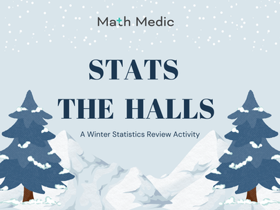 A Winter Statistics Review Activity