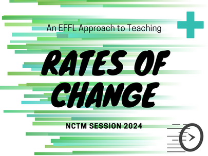 Changing How We Teach Rates of Change