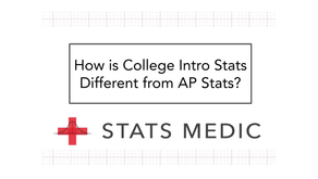 How is College Intro Stats Different from AP Stats?