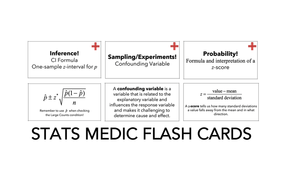 Stats Medic AP Statistics Flash Cards