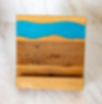Thumbnail: Reclaimed wood and epoxy recipe stand