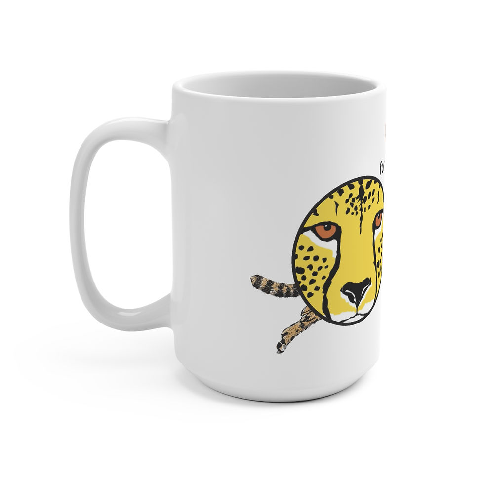 Thumbnail: Mug 15oz - Action for Cheetahs in Kenya Logo