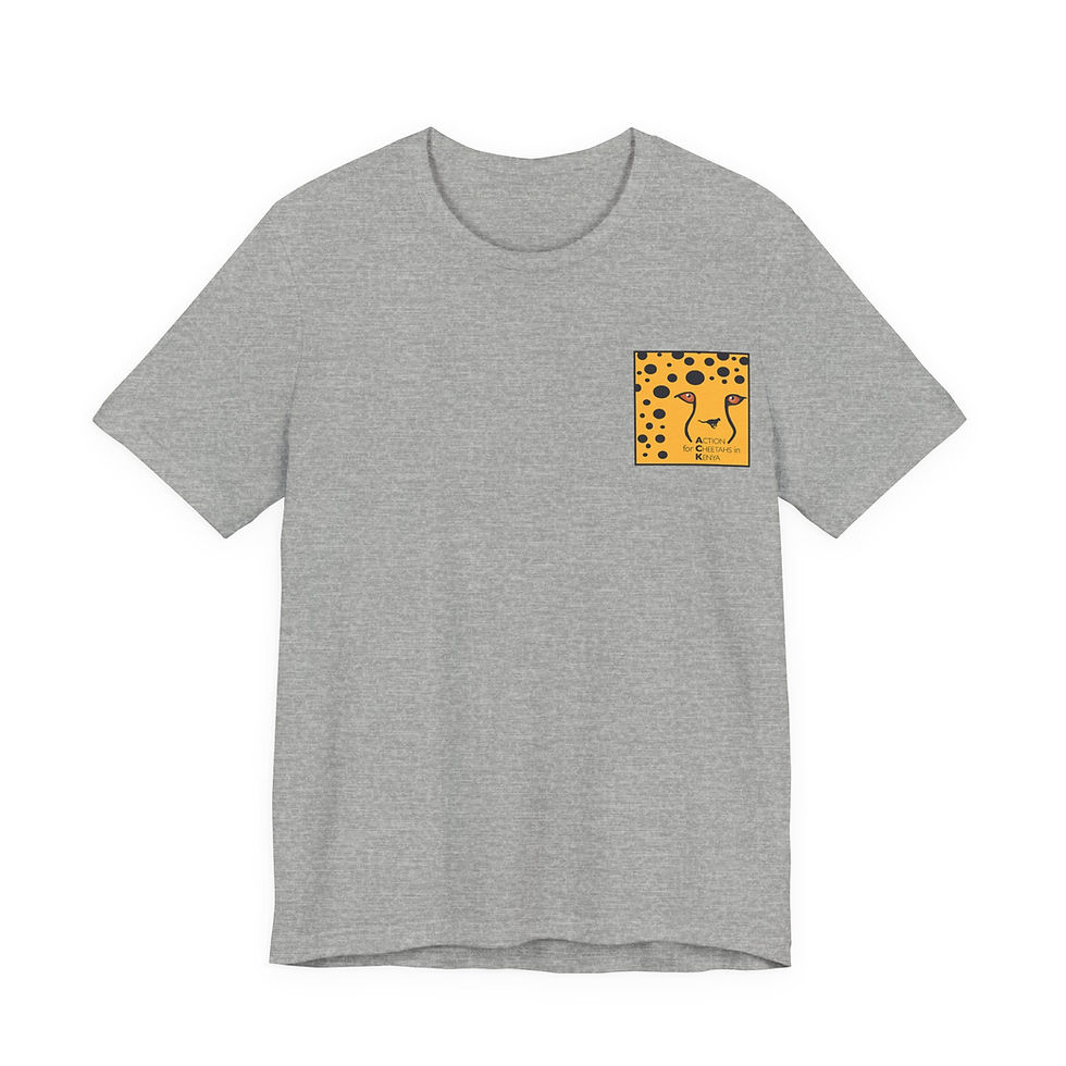Thumbnail: Action for Cheetahs in Kenya Tee (old logo)