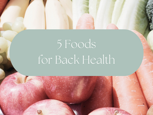 5 best foods for your spine