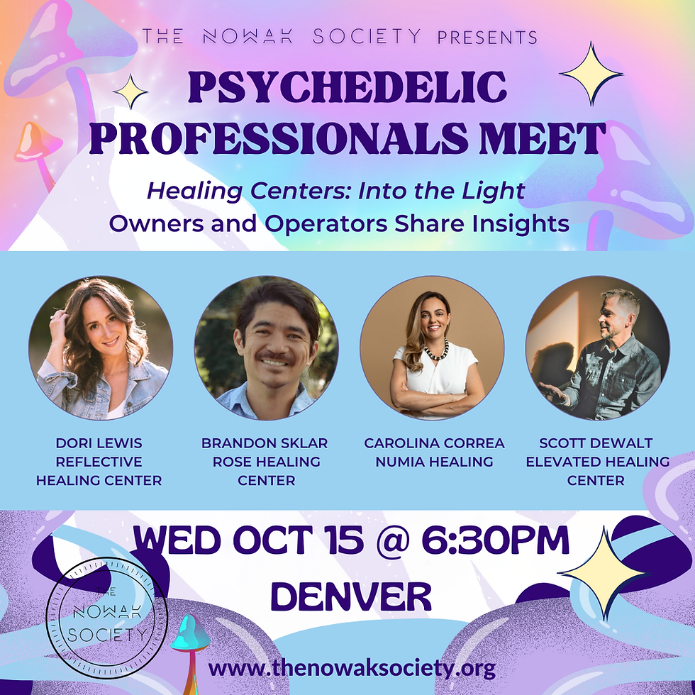 A Healing Center Panel Discussion by The Nowak Society