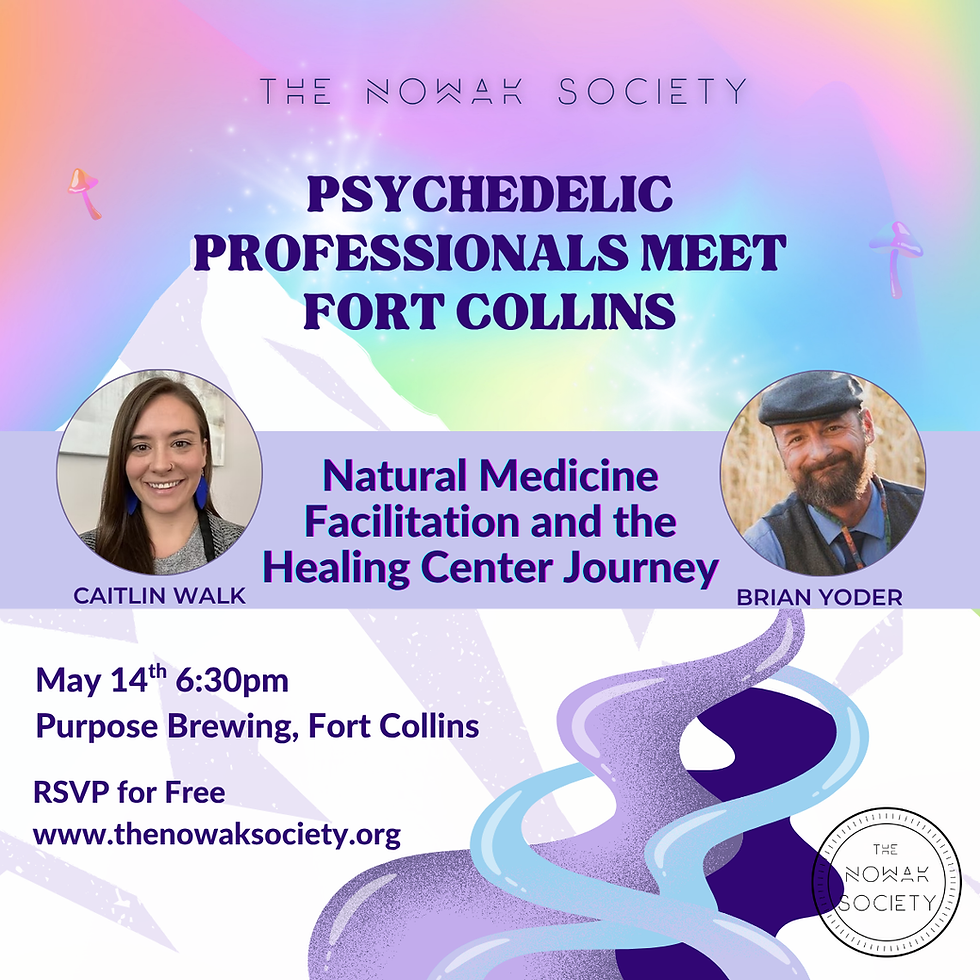 Psychedelic Professionals Social Hour: FORT COLLINS