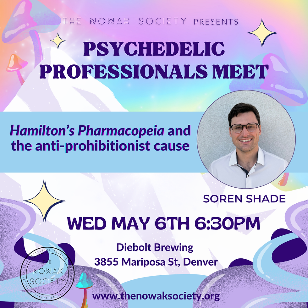 Psychedelic Professionals Meet: DENVER