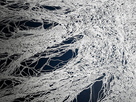 Paisagens de sal do artista japonês Motoi Yamamoto