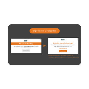 UX Copy - Unsubscribe Message