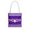 Thumbnail: Haudenosaunee Purple and White Tote Bag - Stylish & Cultural Carryall