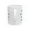 Thumbnail: 'Wisdom Flows Like a River" Indigenous Turquoise and White Ceramic Mug 11 oz 