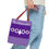 Thumbnail: Haudenosaunee Purple and White Tote Bag - Stylish & Cultural Carryall