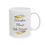 Thumbnail: "Wisdom Flows Like Water" Indigenous White Ceramic Mug 11 oz 