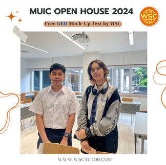 WSC @ MUIC Open House 2024