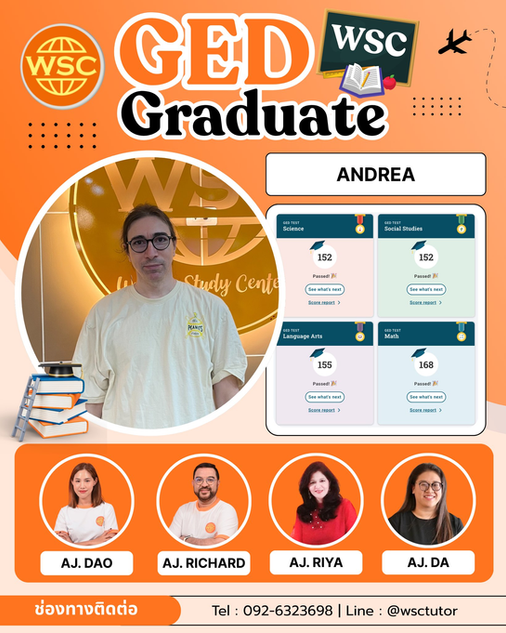 Success Story: Andrea’s Journey to Becoming a GED Graduate with WSC