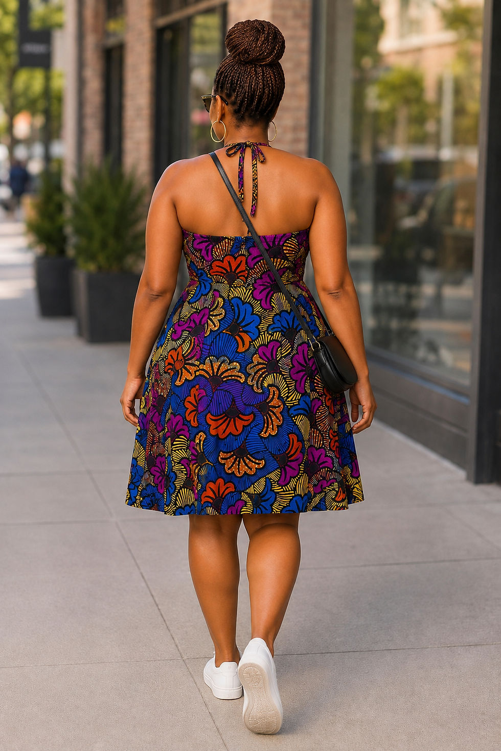Thumbnail: The Color Burst Halter Dress