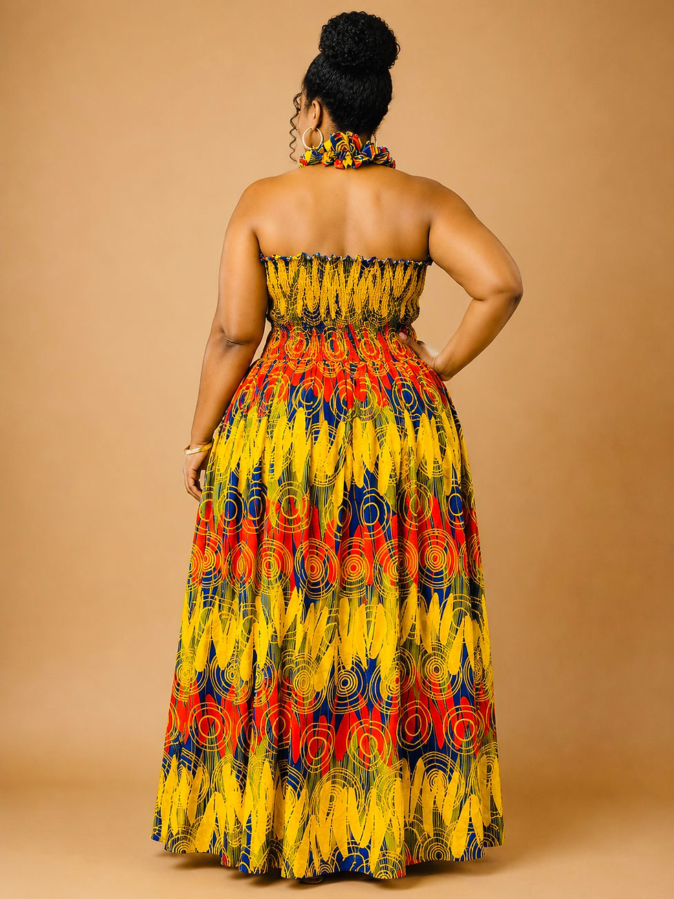 Thumbnail: Sunburst Rhythm Maxi Dress