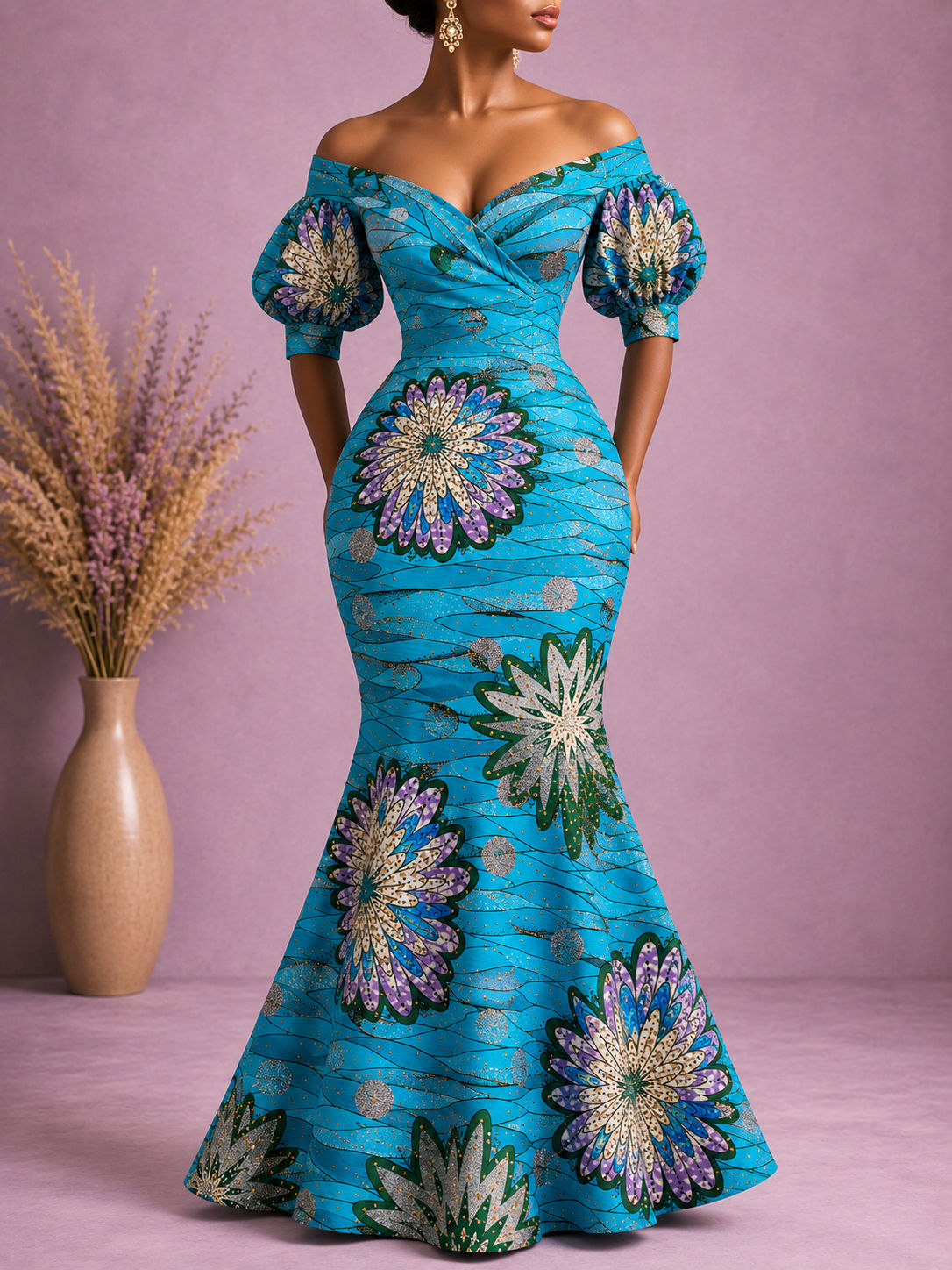 Celeste Blossom Gown