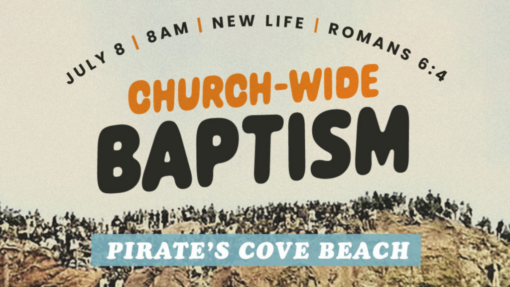 Pirate’s Cove Beach Baptism