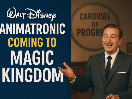 A Walt Disney Animatronic Is Coming to Magic Kingdom’s Carousel of Progress