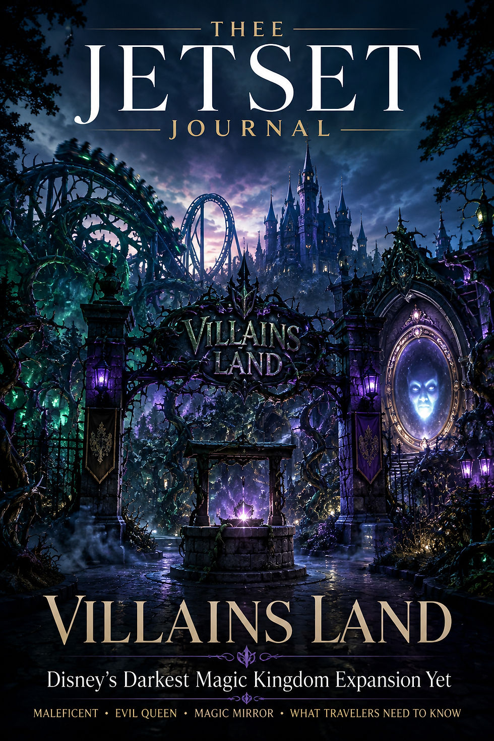 Villains Land Is Taking Shape at Magic Kingdom — And Disney Is Betting Big on Its Darkest Expansion Yet