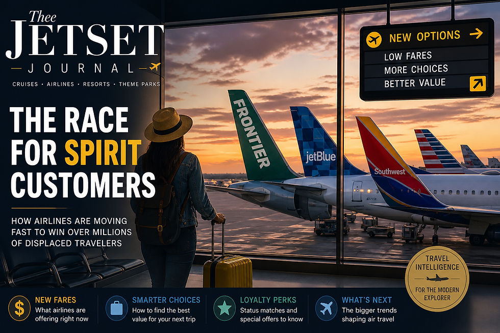 Airlines Move Fast to Capture Displaced Spirit Customers — But the Real Strategy Runs Deeper