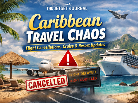 Caribbean Travel Chaos: What You Need to Know About the Airspace Closure and How Airlines, Cruise Lines & Resorts Are Responding