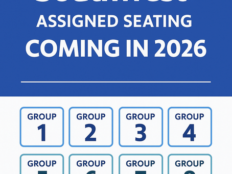 Say Goodbye to the Cattle Call: Southwest Airlines Introduces Assigned Seating in 2026