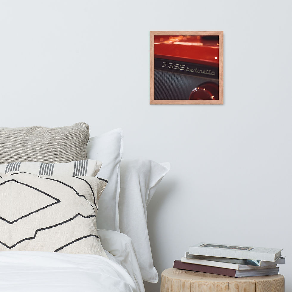 Thumbnail: F355 Framed poster