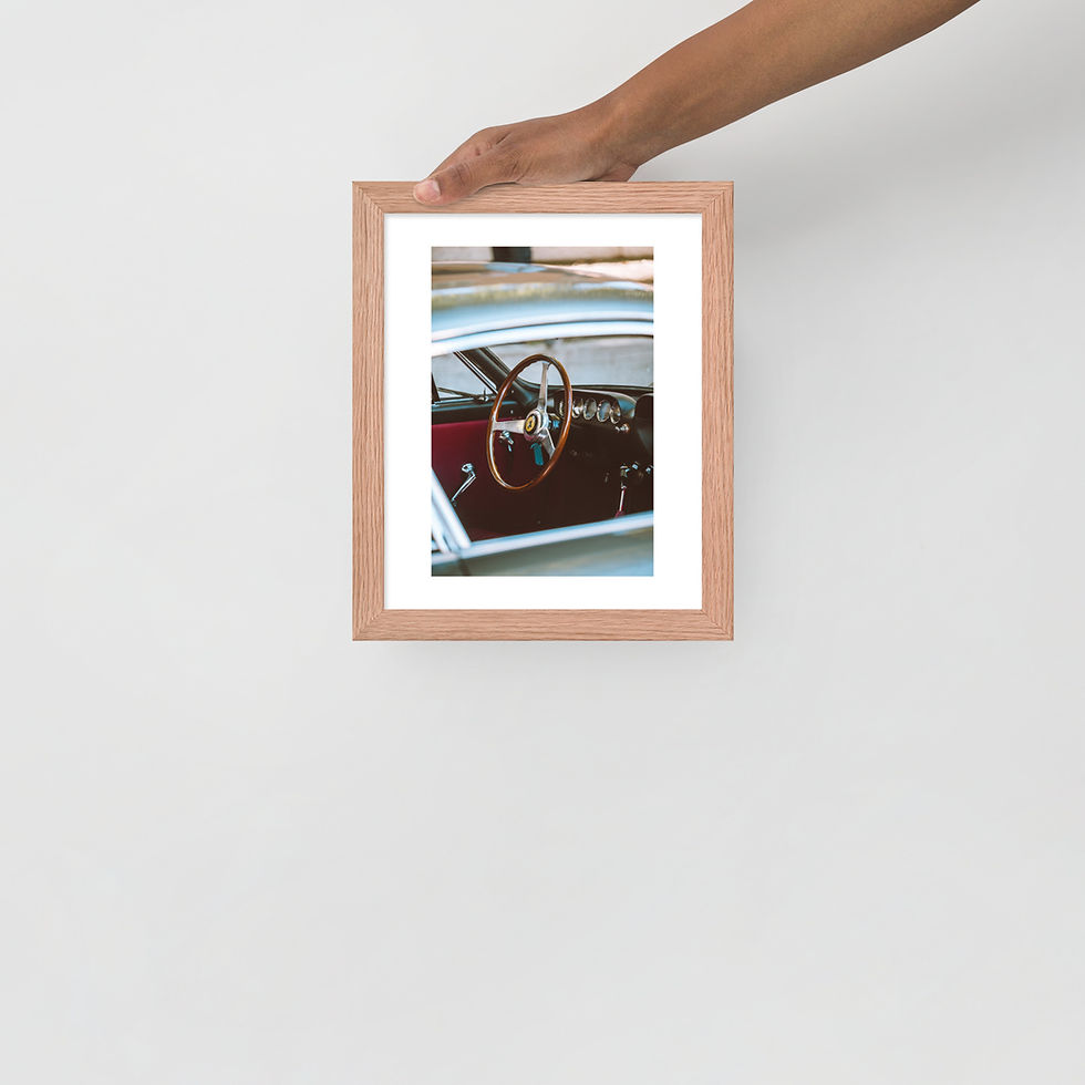 Thumbnail: Framed poster Steering Wheel 