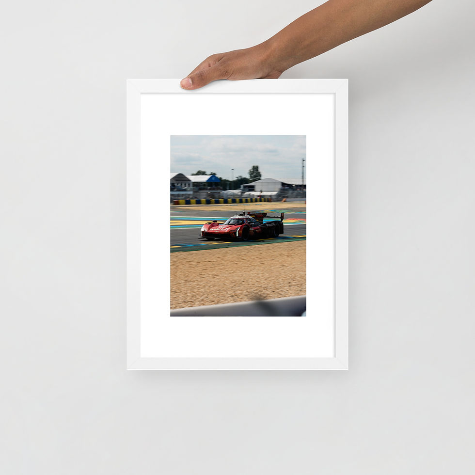 Thumbnail: Cadillac V-Series.R Le Mans Framed poster