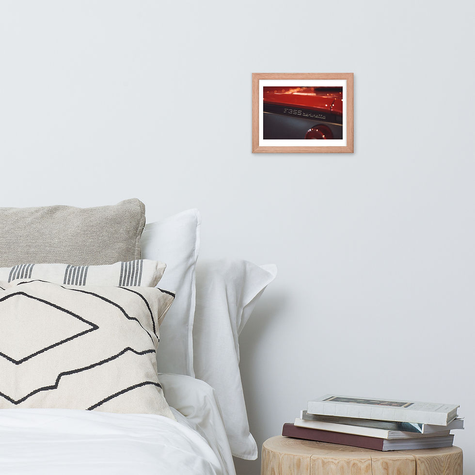 Thumbnail: F355 Framed poster