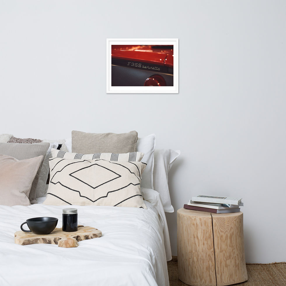 Thumbnail: F355 Framed poster