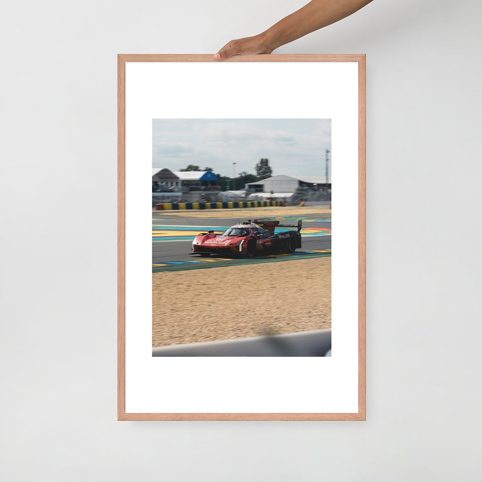Thumbnail: Cadillac V-Series.R Le Mans Framed poster